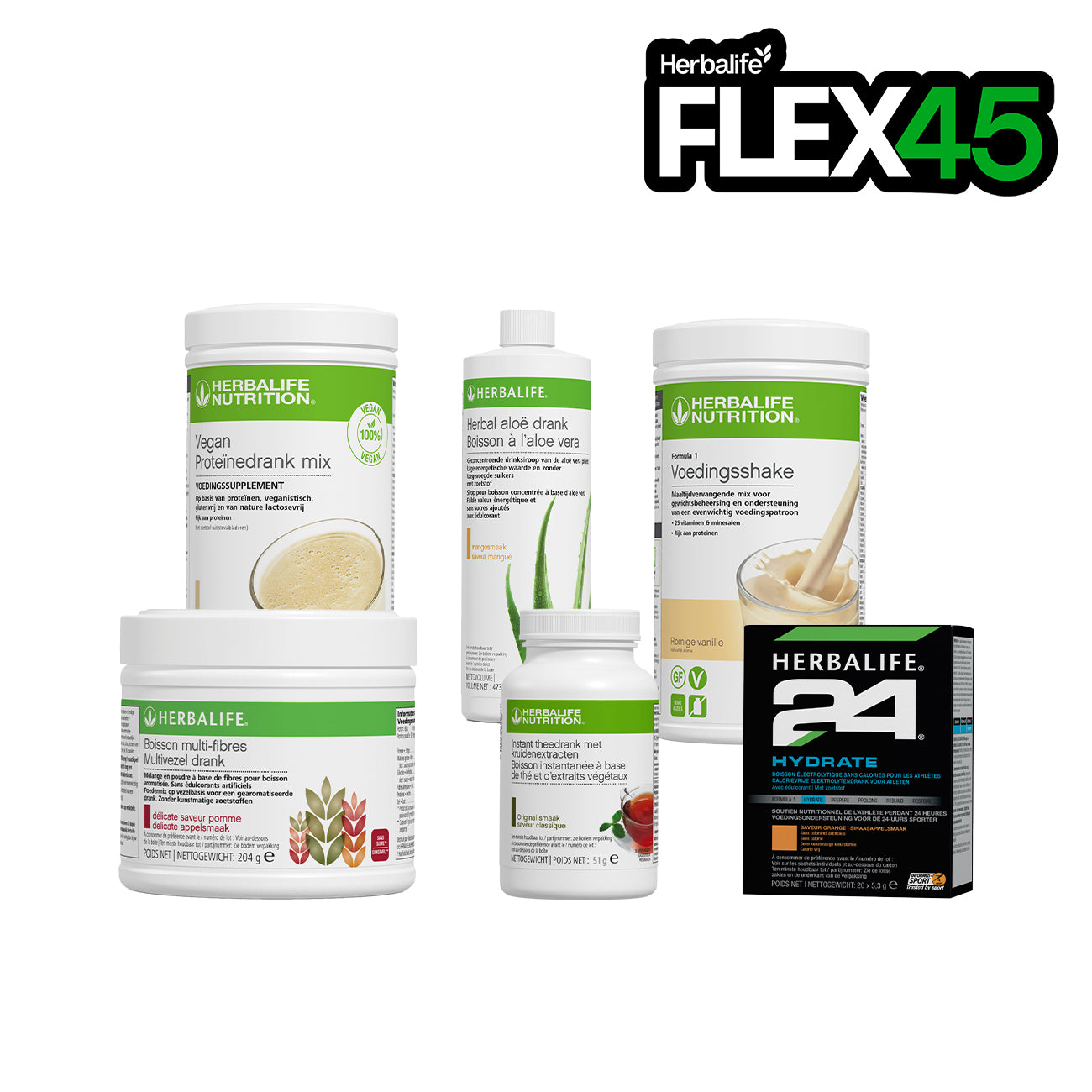 Herbalife Flex45 Bundel (PDM Vegan)