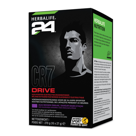 Herbalife CR7 Drive Sachets açai bessen smaak 10 zakjes van 27 gr