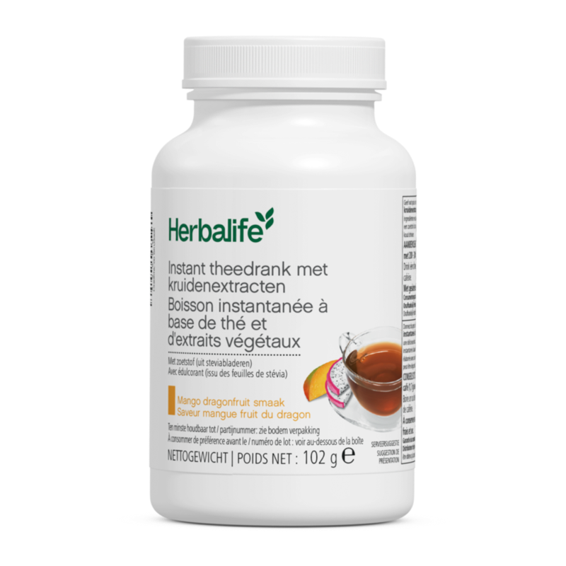 Herbalife Instant theedrank met kruidenextracten Mango dragonfruit smaak 102g