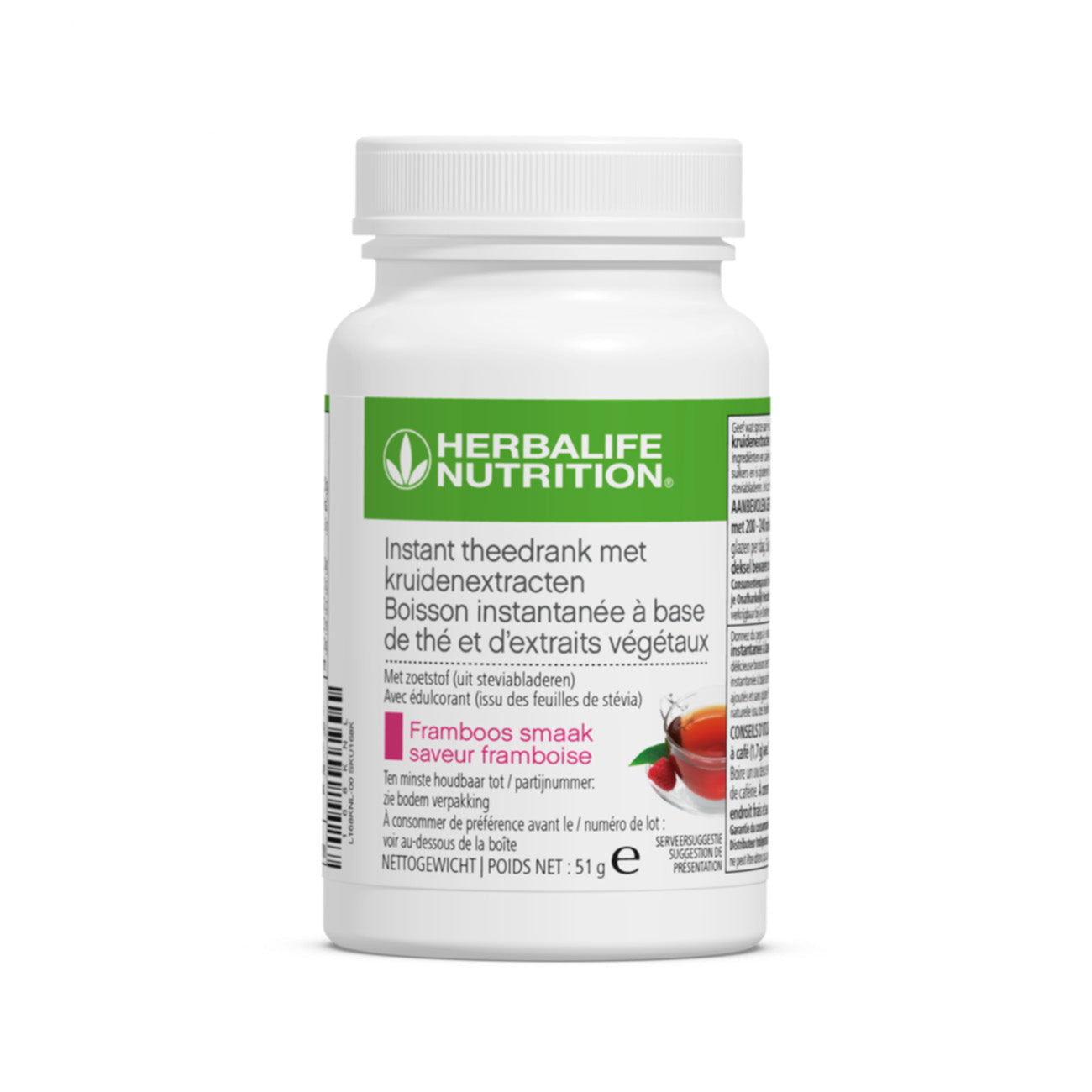 Herbalife Instant theedrank met kruidenextracten framboos 51 g