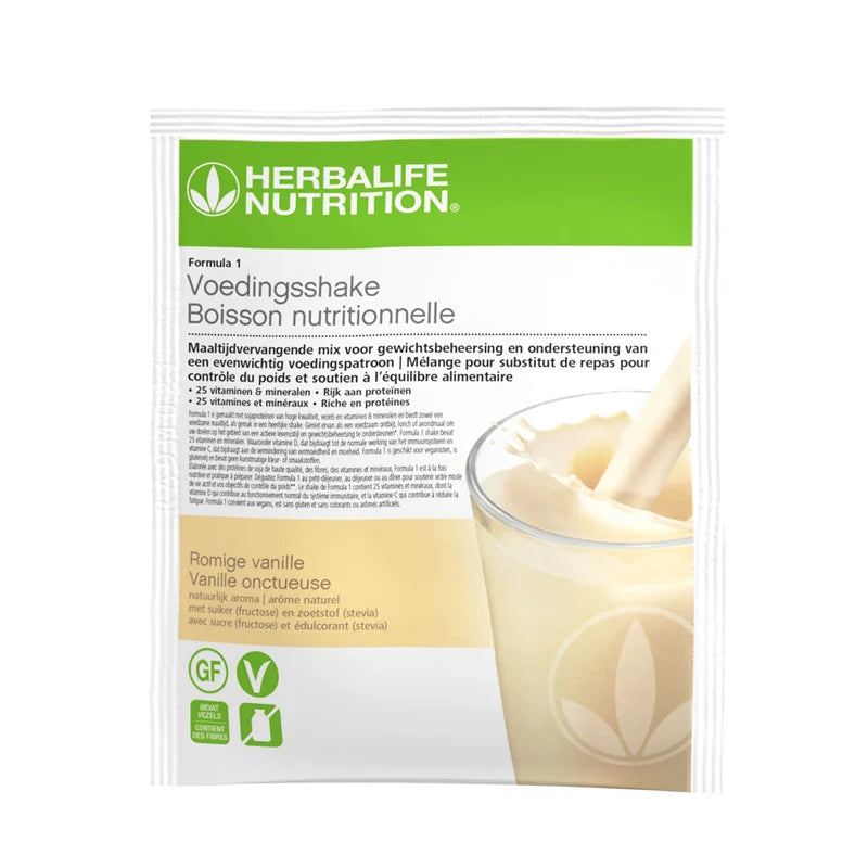 Herbalife Formula 1 Romige Vanille Shake 7 zakjes