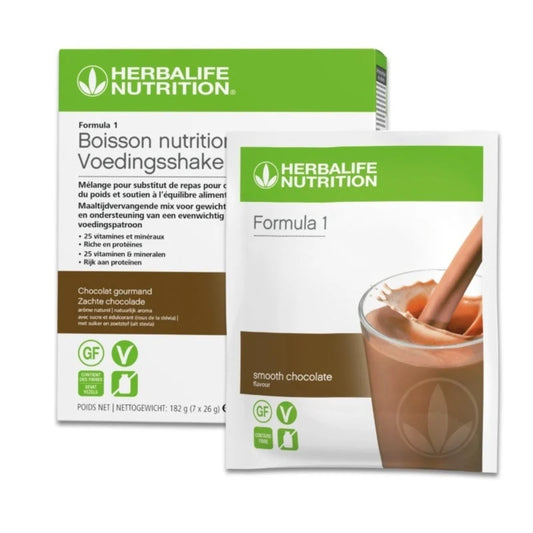 Herbalife Formula 1 Zachte chocolade 7 zakjes