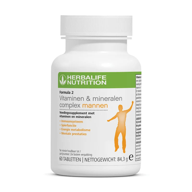 Herbalife Formula 2 Vitaminen & Mineralencomplex mannen