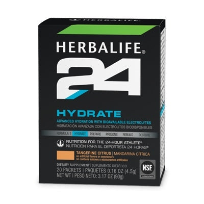 Herbalife H24 sinaasappelsmaak Hydrate 20 porties