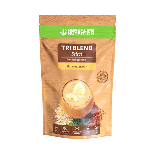 Herbalife Tri Blend Select Bananen smaak 600 gram