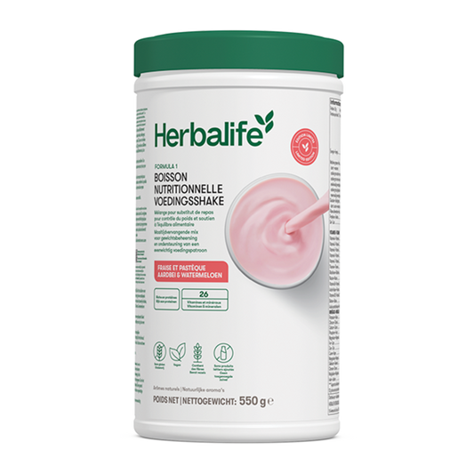 Herbalife Formula 1 Voedingsshake Aardbei Watermeloen 550 g